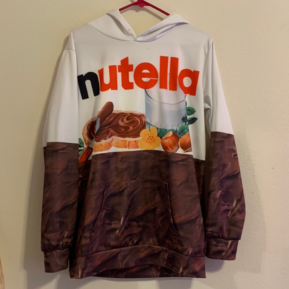 NEWCOSPLAY size S/M Nutella sweatshirt